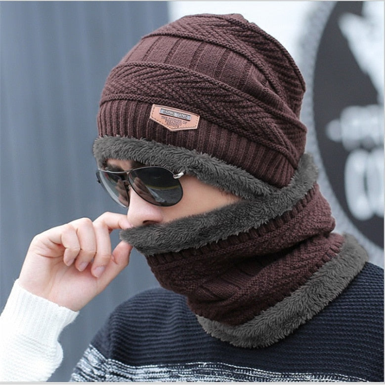 ThermoBalaclava ArcticShield – Warme Strick-Unisexmütze mit Volle Schutz