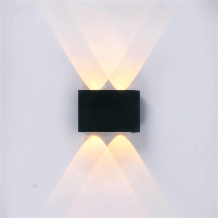 Moderne LED-Wandlampe Wasserdicht Für Innen und Außen