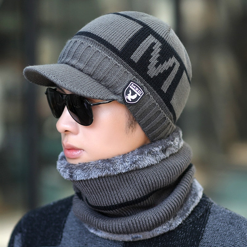 ThermoBalaclava ArcticShield – Warme Strick-Unisexmütze mit Volle Schutz
