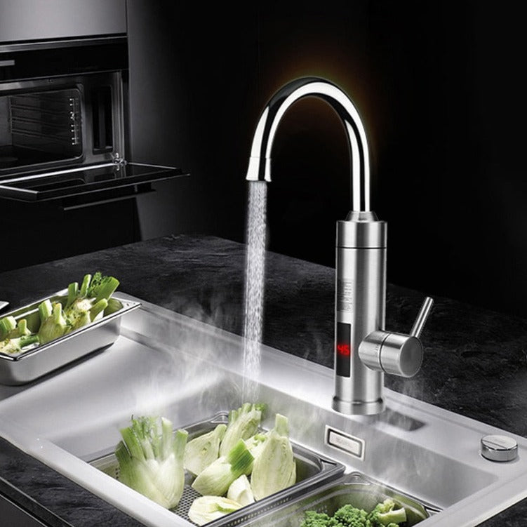 Elektrische Küchenarmaturen mit Warmwasserfunktion