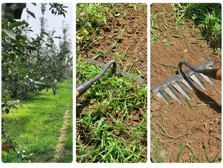 GardenGlide - Hochleistungs-Unkrautrechen für müheloses Gärtnern