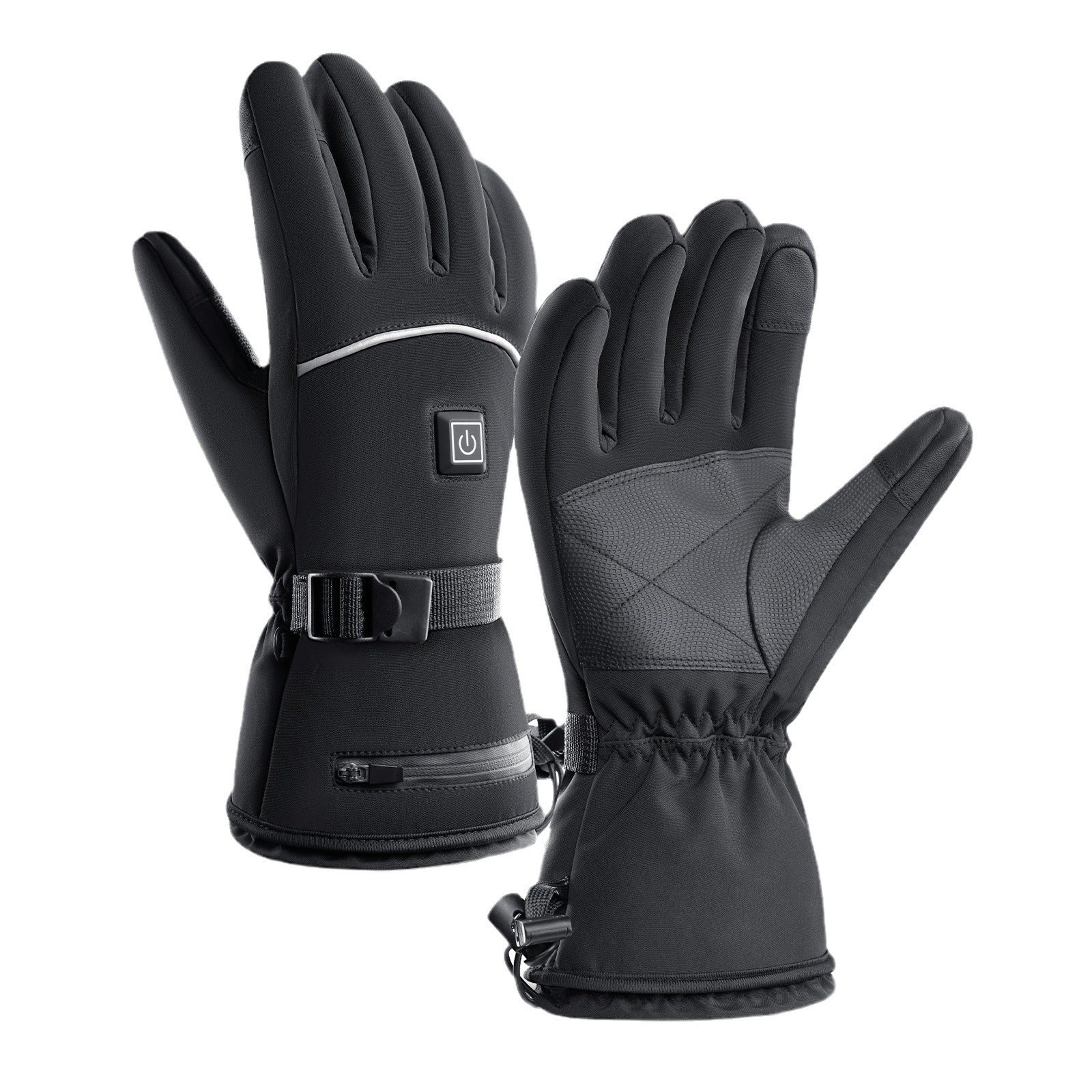 Elektrische Winterhandschuhe - Beheizt | 3 Temperaturstufen | Wasserdicht