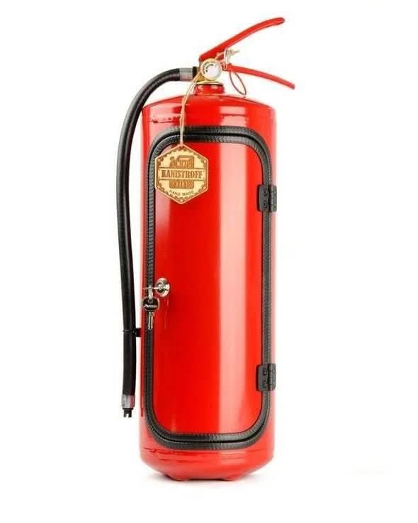 Versteckte FeuerBar – Versteckte Mini-Bar im Feuerlöscher-Design für stilvolle Getränkeaufbewahrung