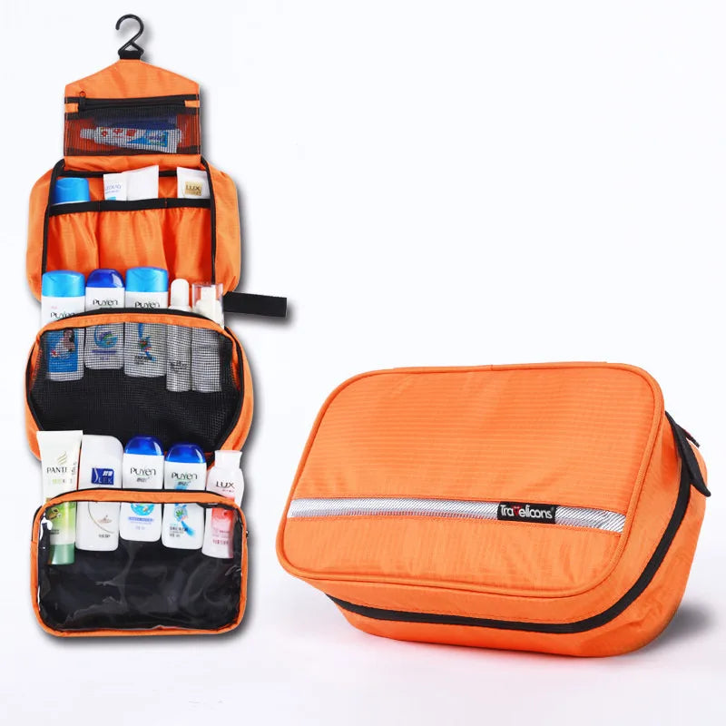 Travelior MaxPack Große Wasserdichte Kulturtasche für Männer und Frauen mit Großer Aufbewahrungskapazität