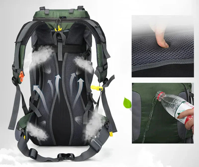 60L Rucksack - Wasserdicht