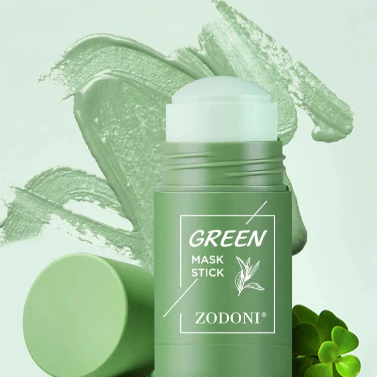 Grüner Tee Maskenstick