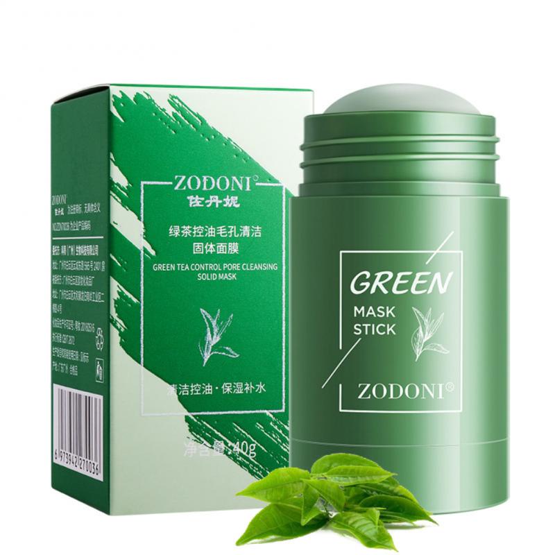 Grüner Tee Maskenstick