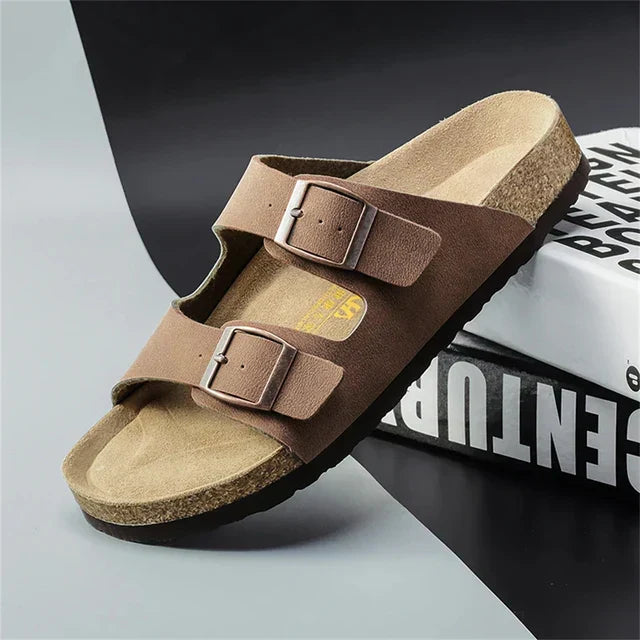 Sommer Herren Sandalen Leder Komfortabel und Stilvoll