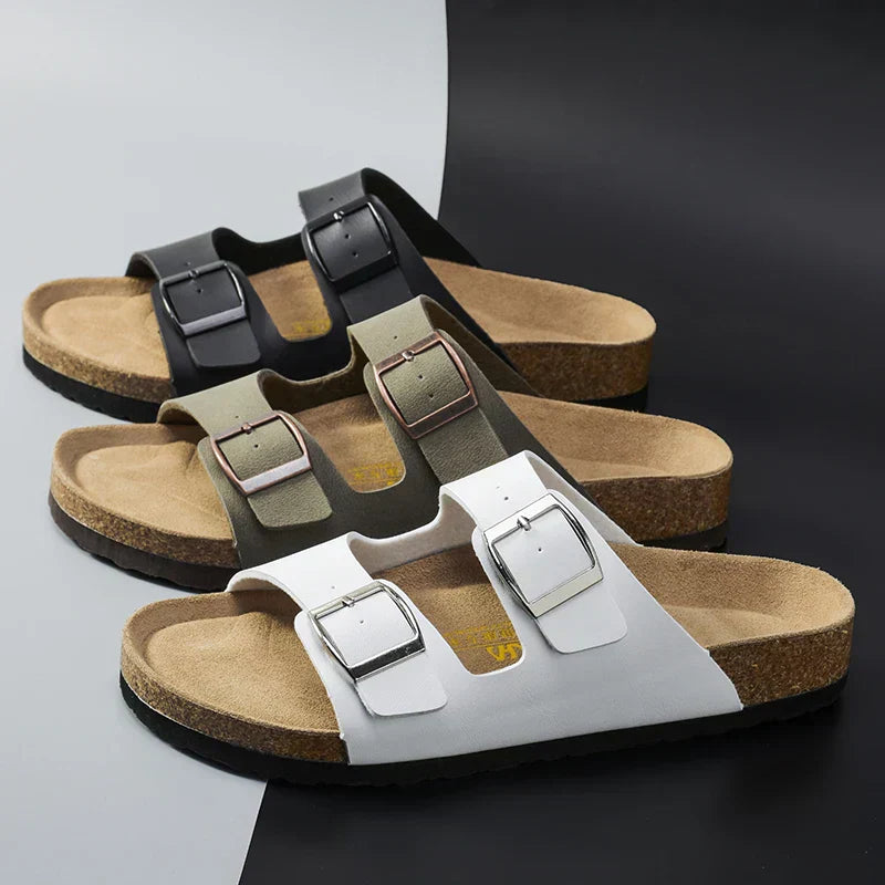 Sommer Herren Sandalen Leder Komfortabel und Stilvoll