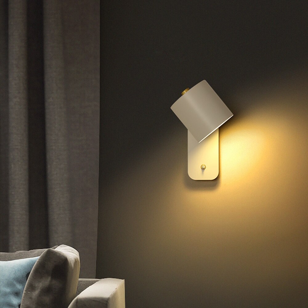 Moderne LED-Wandlampen mit Schalter für die Innenraumdekoration