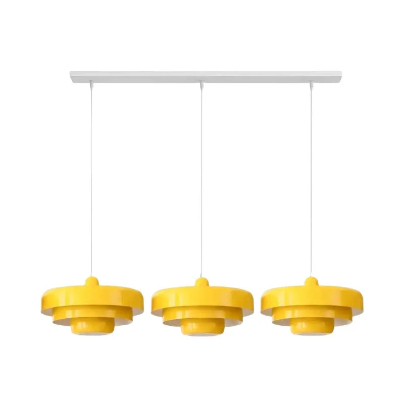 Hind Triple Layer Disc Macaron Pendelleuchte