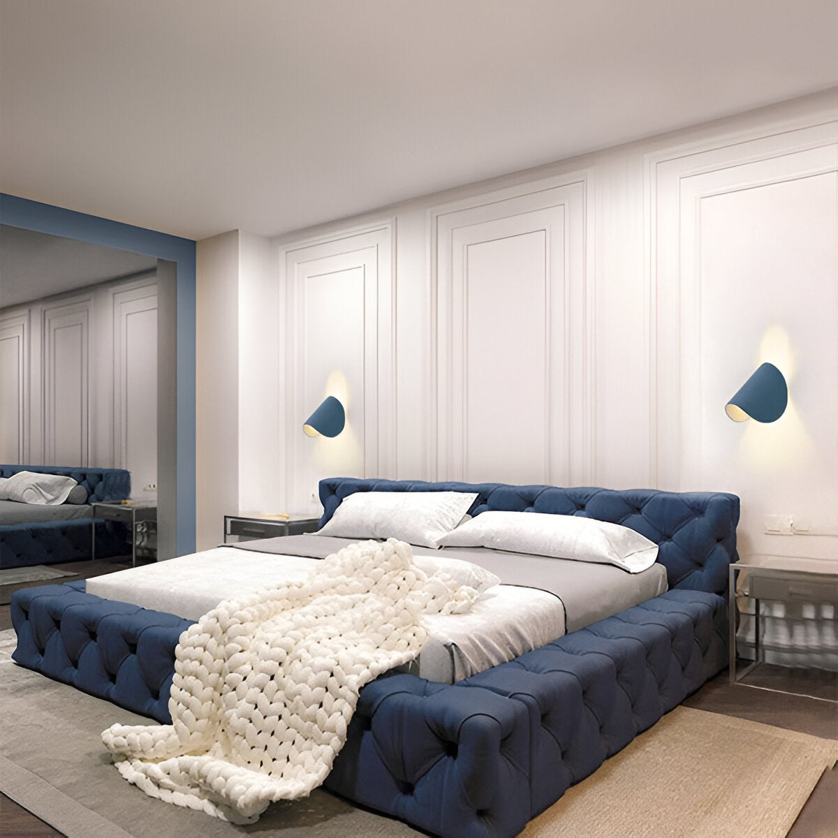 Wandleuchte Drehbar - Metall - Curve Design - Perfekt für jedes Zimmer