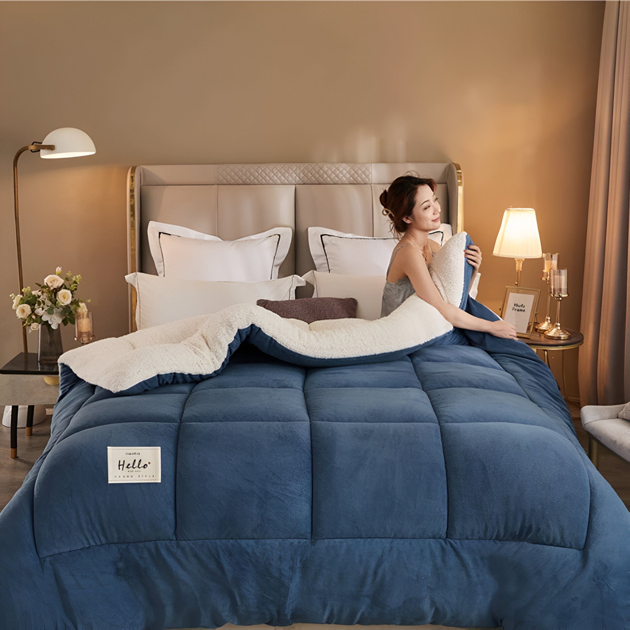 Fleecomforter - Flauschige, verwendbare Bettwäsche für ultimativen Luxus und Gemütlichkeit im Bett