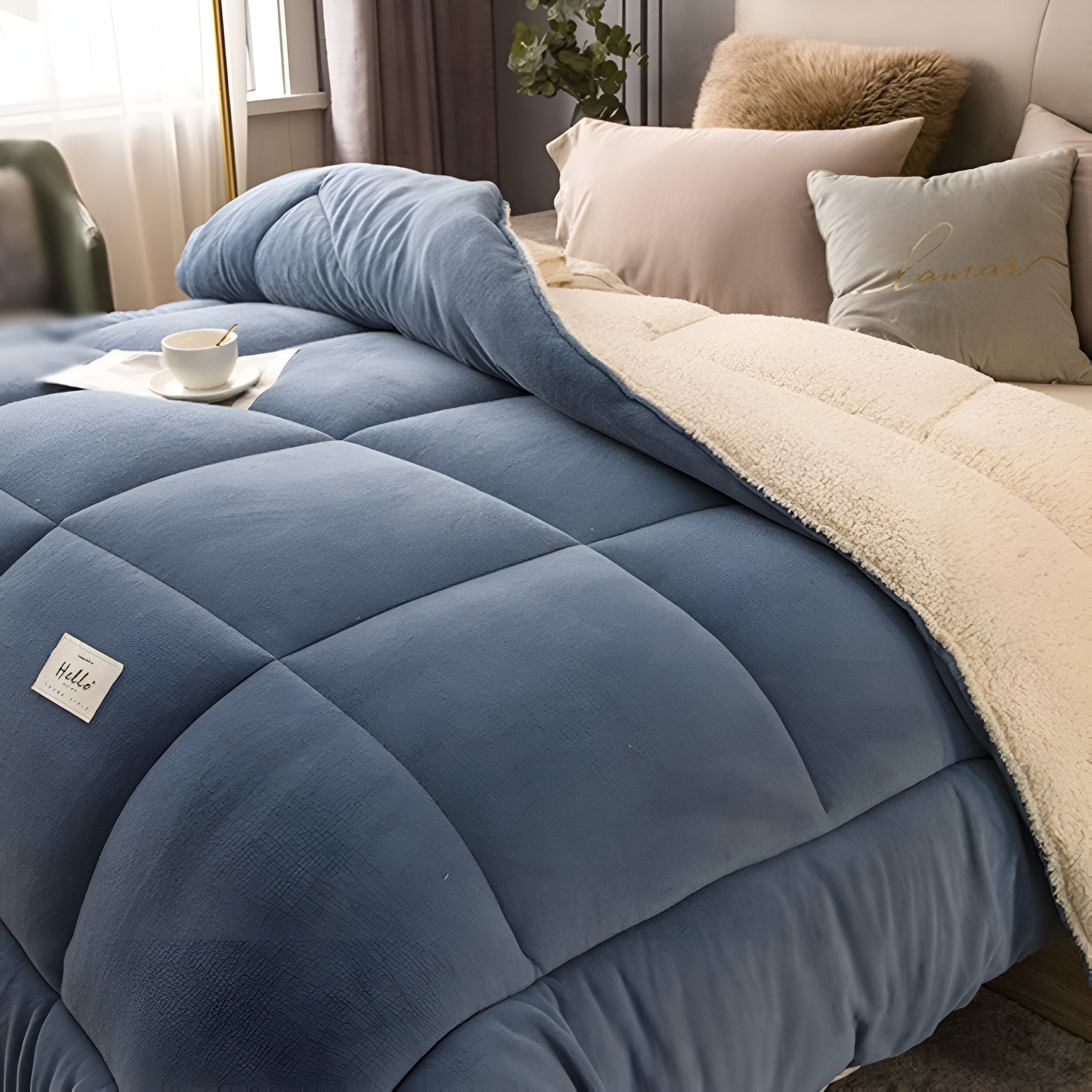 Fleecomforter - Flauschige, verwendbare Bettwäsche für ultimativen Luxus und Gemütlichkeit im Bett