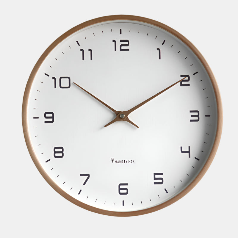Minimalistische Analoge Wanduhr für Moderne Innenräume