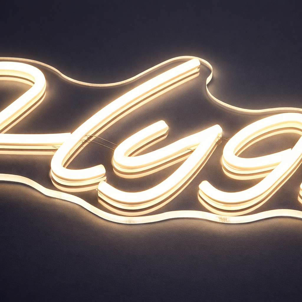 Hygge Neon Wandleuchte