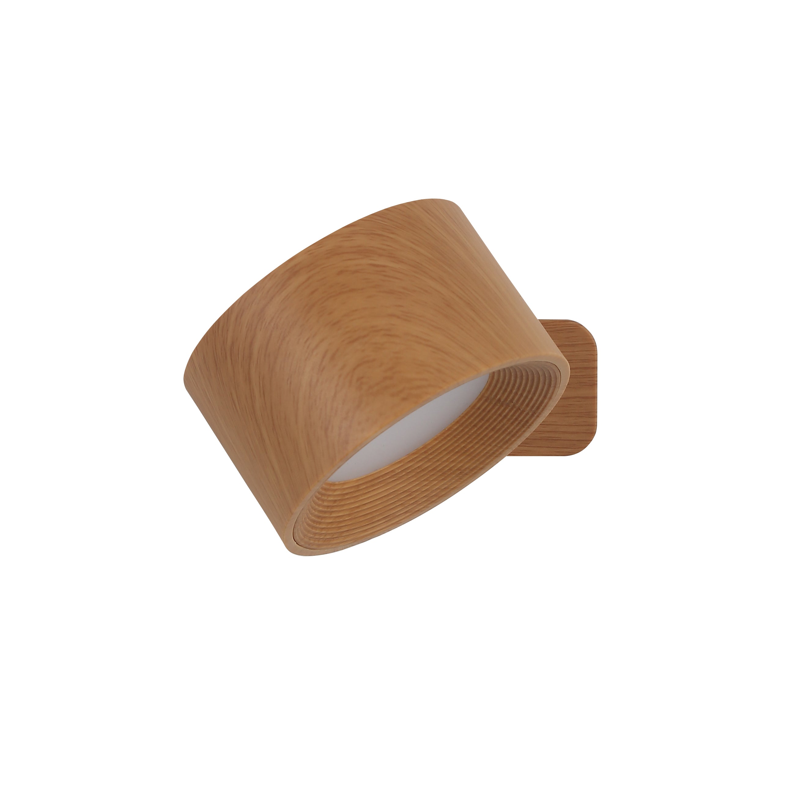 Ticky Magnetische Wandleuchte Holzlook