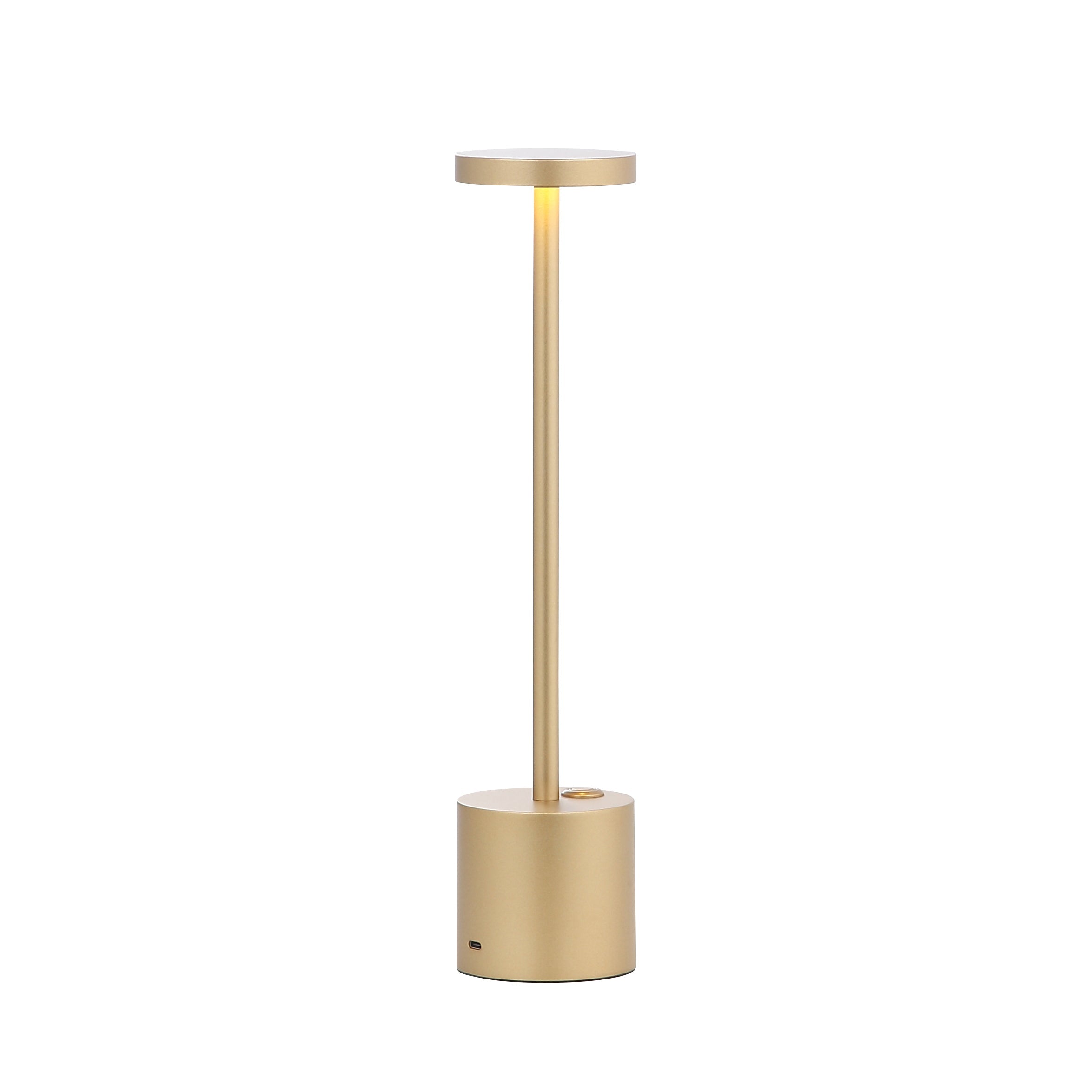 Bologna LED Drahtlose Tischlampe Messing