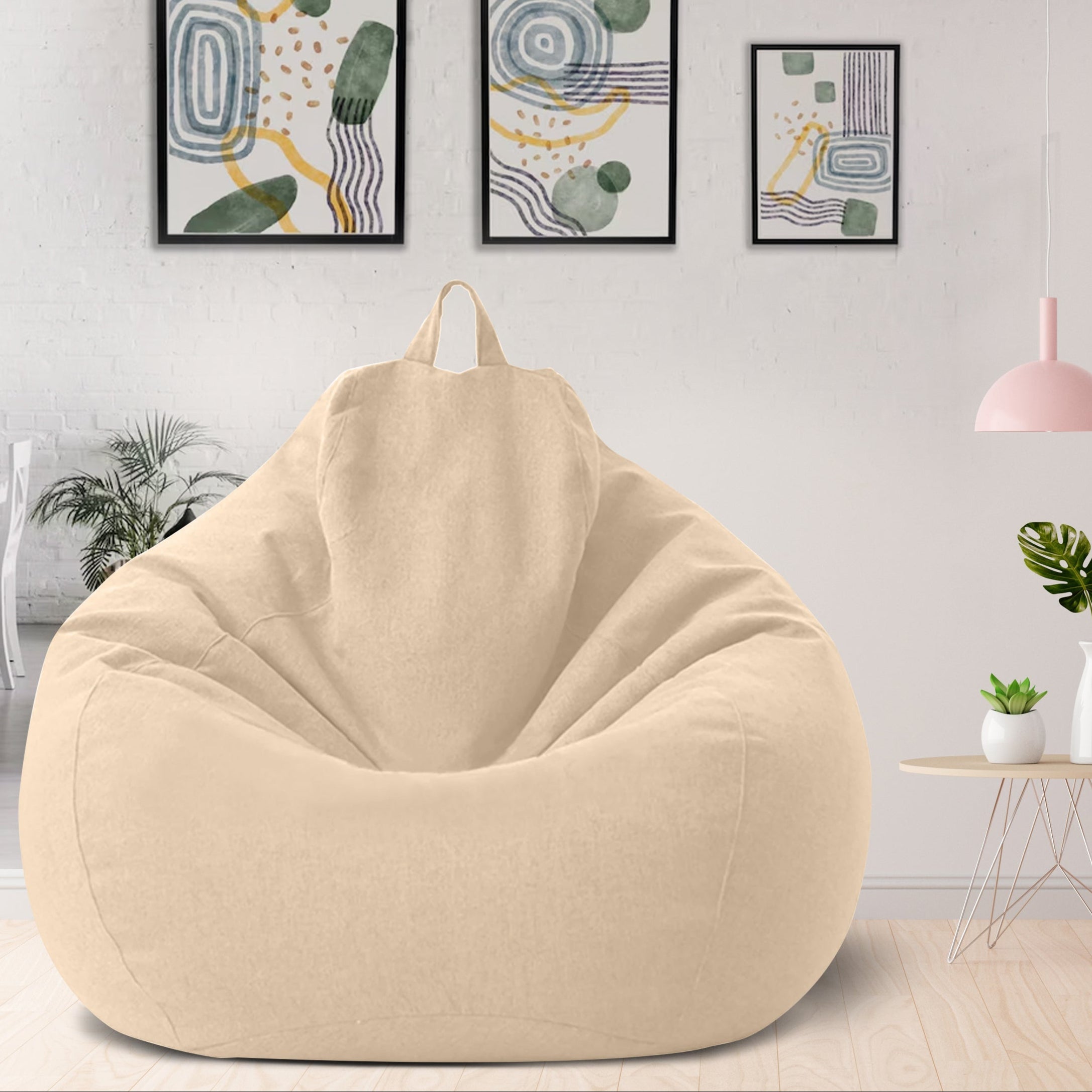 Norvo | Luxuriöser Lin Bean Bag – Ergonomischer & Stilvoller Komfort Sitzmöbel