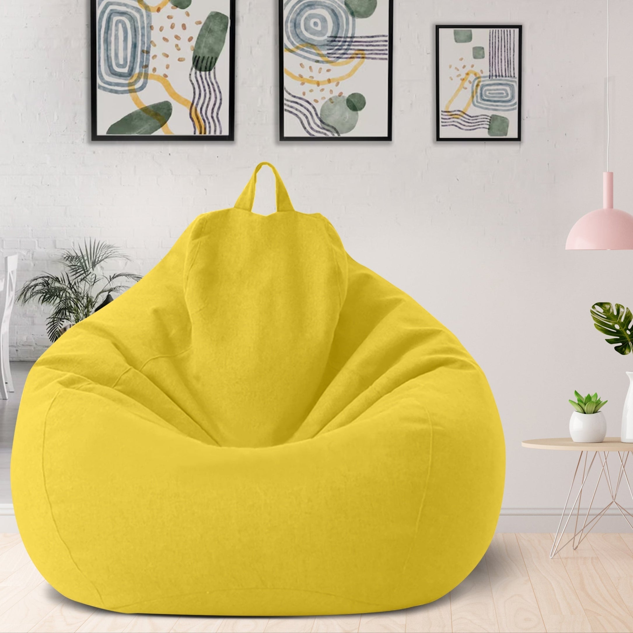 Norvo | Luxuriöser Lin Bean Bag – Ergonomischer & Stilvoller Komfort Sitzmöbel