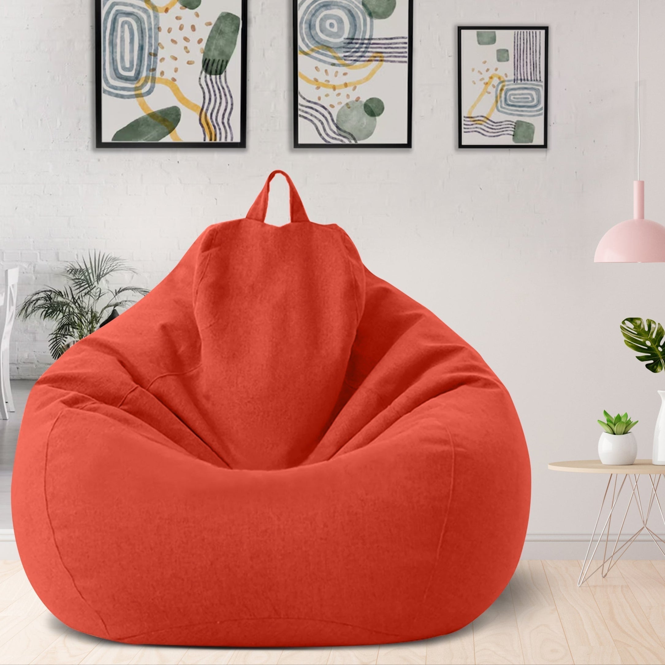 Norvo | Luxuriöser Lin Bean Bag – Ergonomischer & Stilvoller Komfort Sitzmöbel