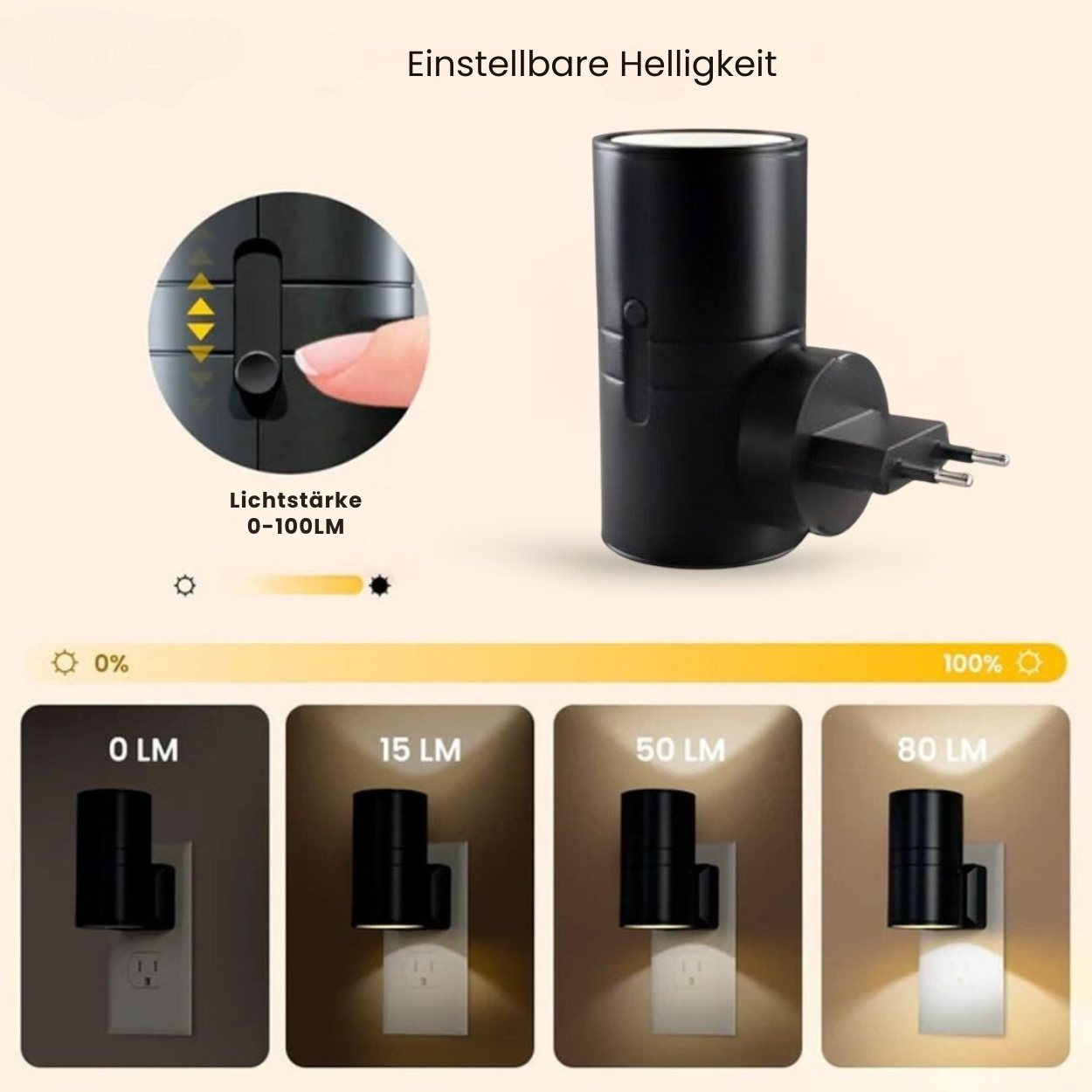 LED-Lampe Alova - Modernes Design - Energieeffizient & Dimmbar