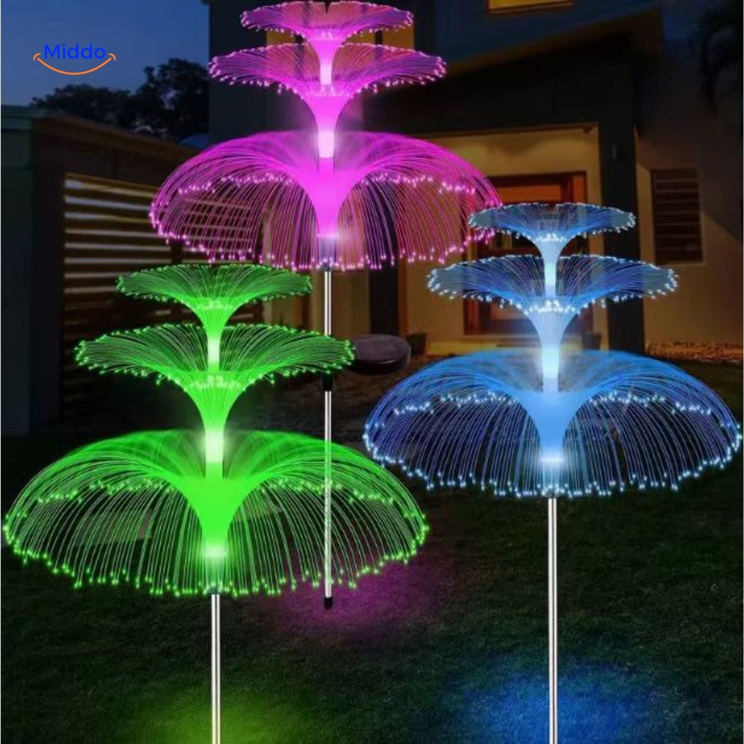 LumiGarden Solarlichter | Bunte LED-Beleuchtung für eine traumhafte Gartenatmosphäre!