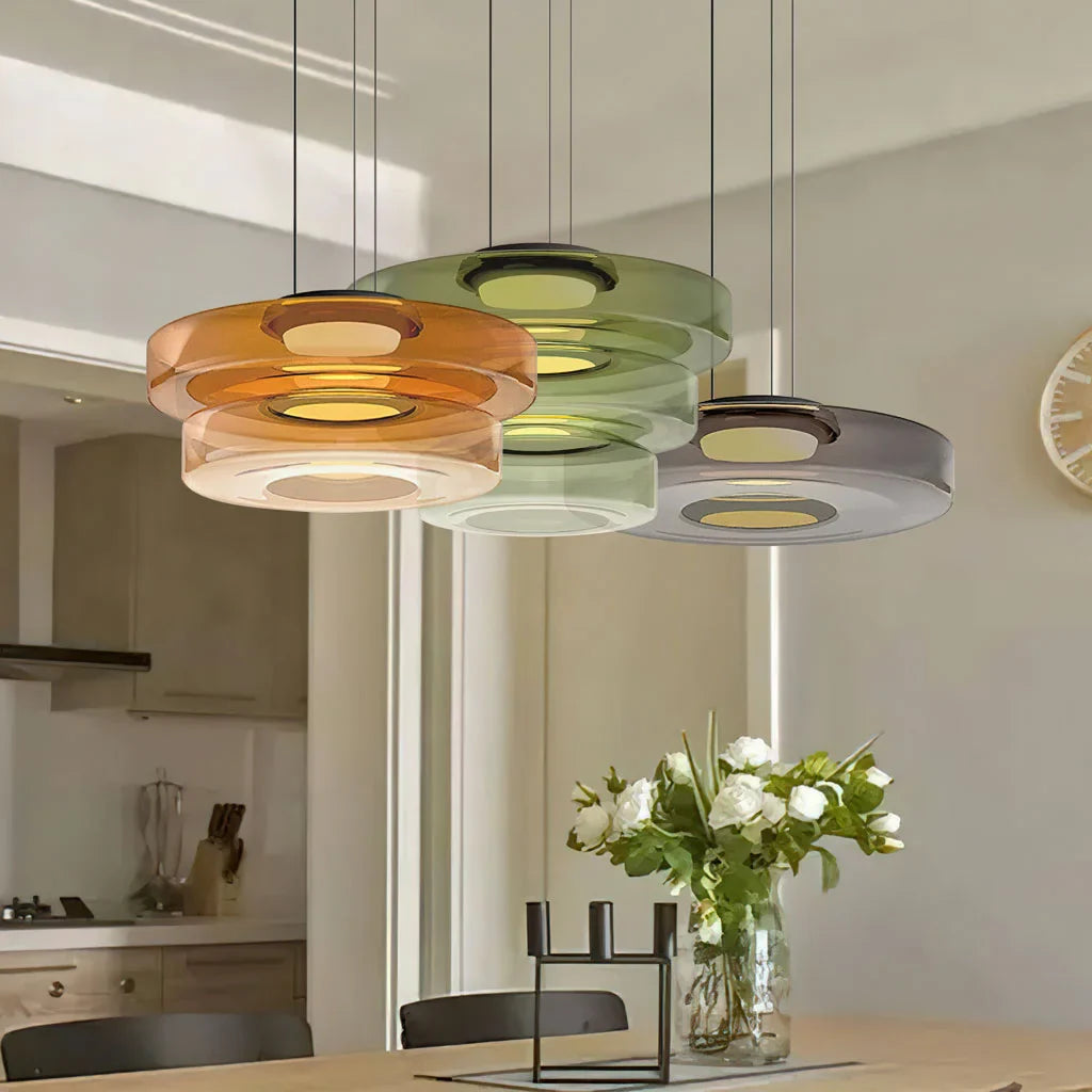 Jonas Kreative Glas Pendelleuchte