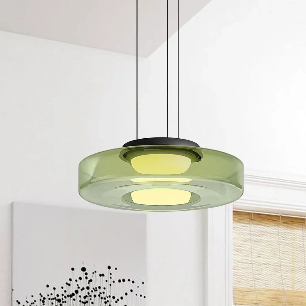 Jonas Kreative Glas Pendelleuchte
