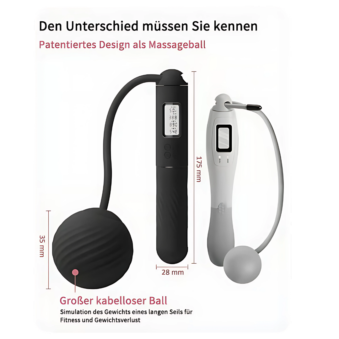 FitCount Smart Drahtloses Springseil | Fitness, vereinfacht
