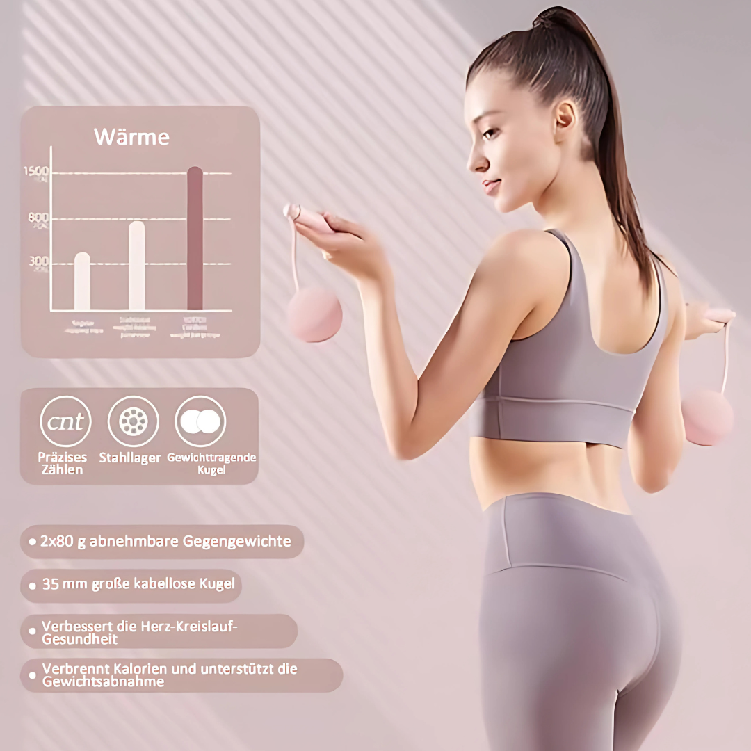 FitCount Smart Drahtloses Springseil | Fitness, vereinfacht