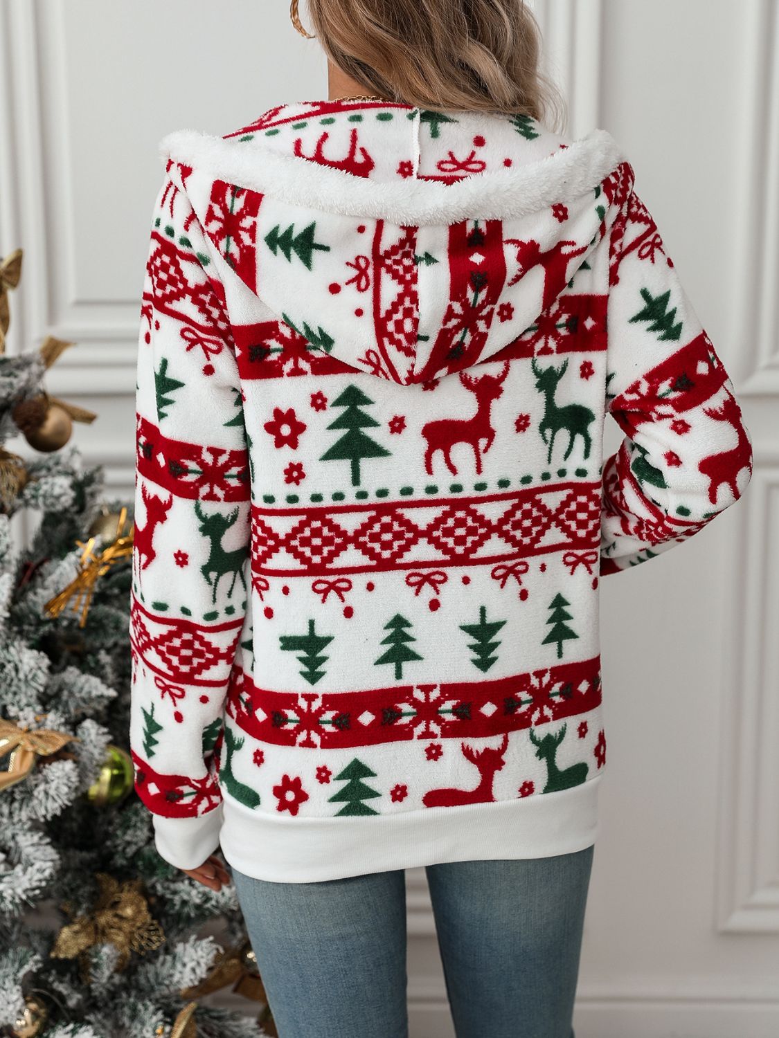 Damen Weihnachts Hoodie | Warm, festlich und ganz im Ambiente