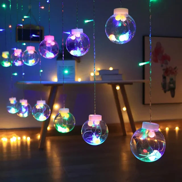 LichtKrans LED Feenbeleuchtung – Wasserdichter Außenlichterkette mit Warmweißem Licht