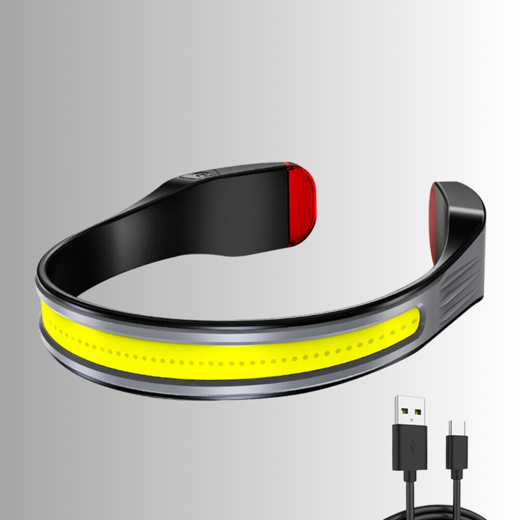 Bright Beam LED Stirnlampe – Leistungsstarke Breitstrahl-Stirnlampe für Outdoor