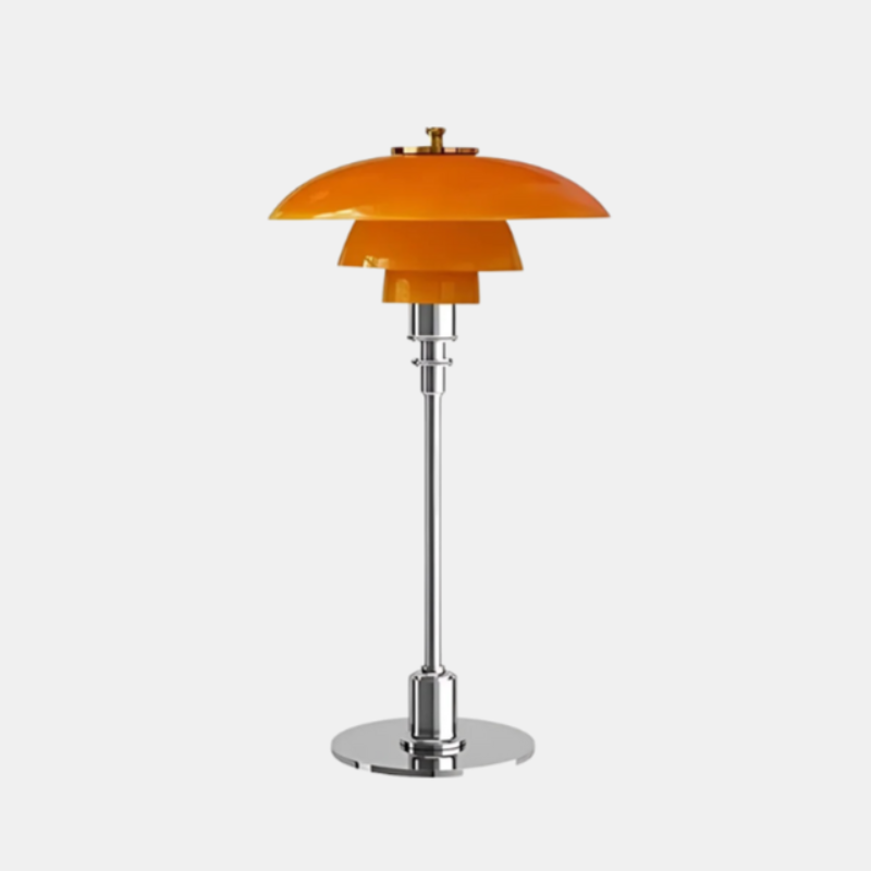 Moderne Tischlampe mit sanfter Ambientebeleuchtung