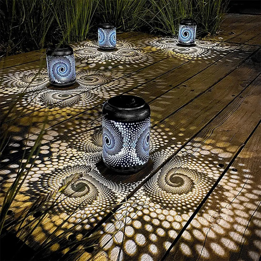 3D-Solar-Schneckenlichter für den Garten