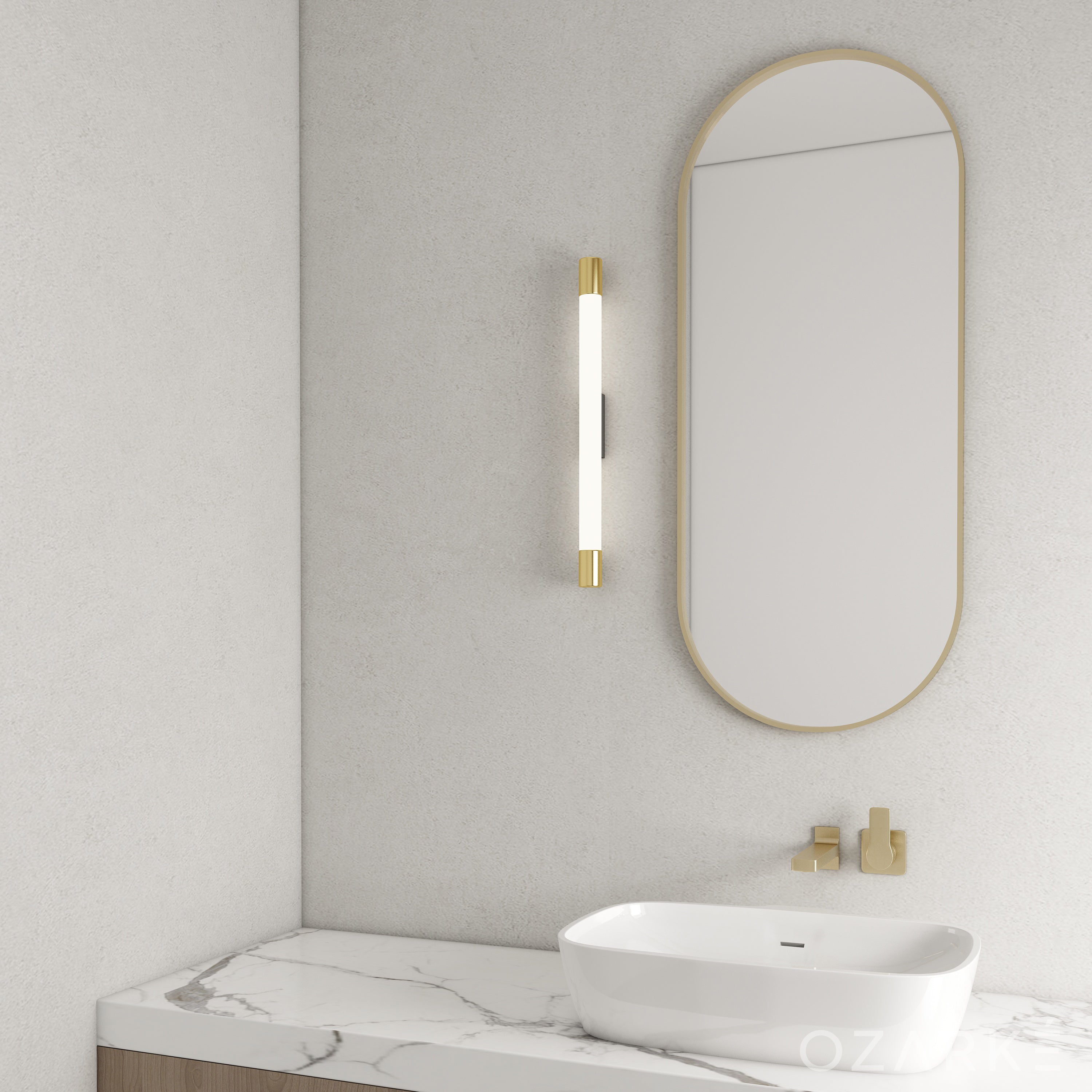 Léger Spiegellicht Wandleuchte