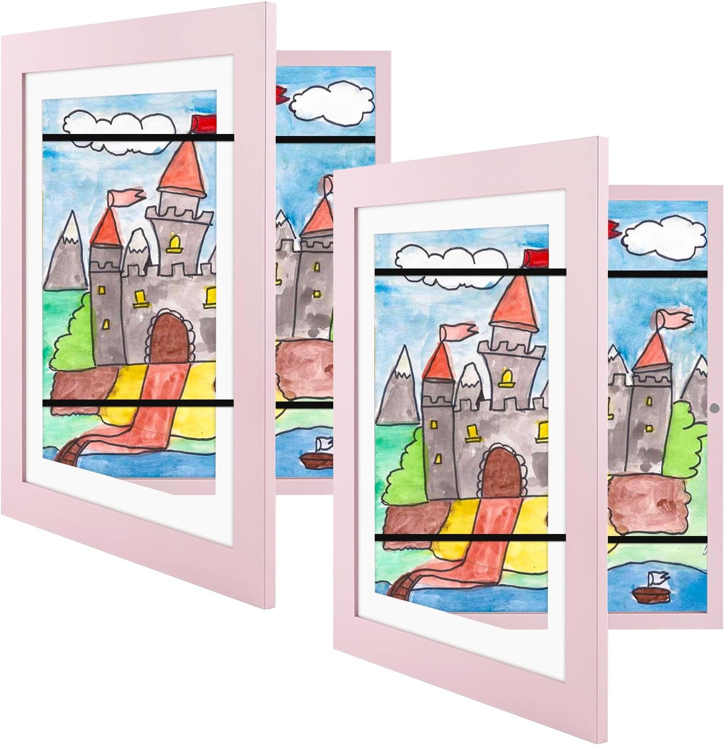 ArtNest Magnetischer Rahmen | Kreative Displaylösung für Kinderkunstwerke
