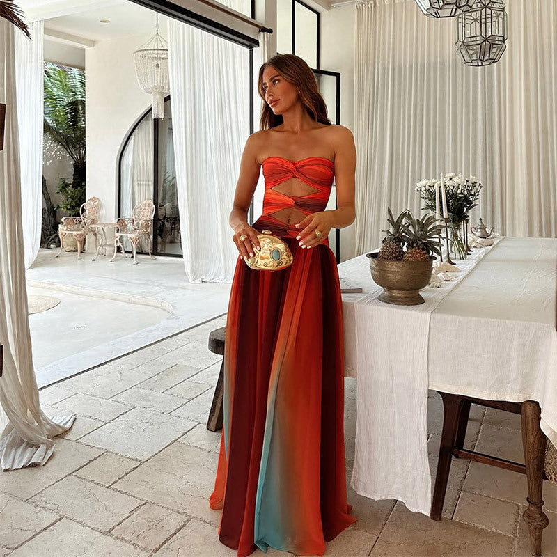 LuxeCharm Prom-Maxikleid | Elegantes Abendkleid für unvergessliche Anlässe