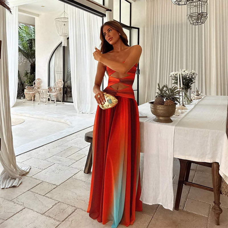 LuxeCharm Prom-Maxikleid | Elegantes Abendkleid für unvergessliche Anlässe