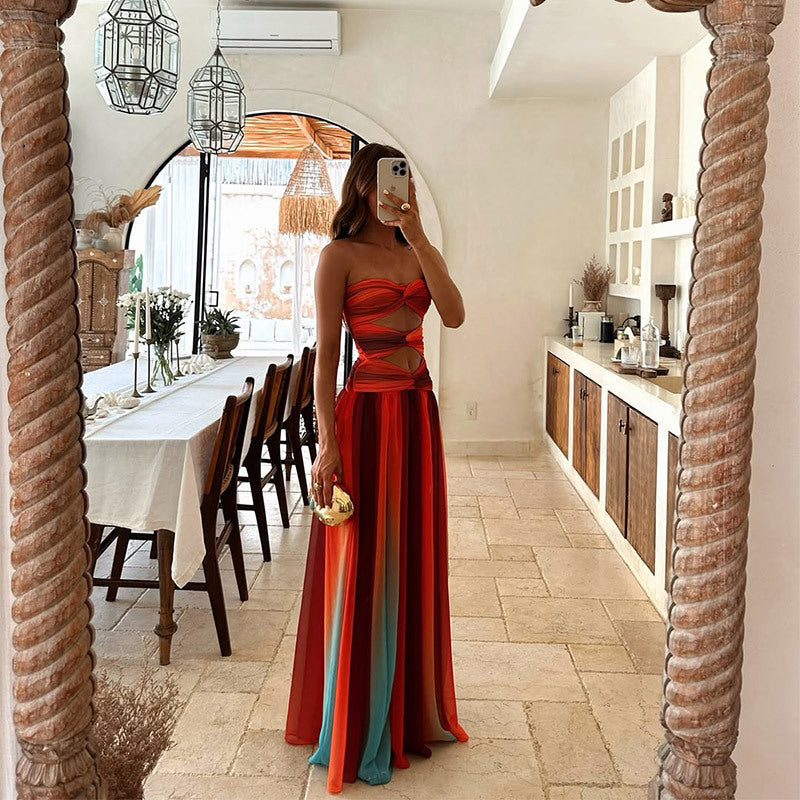LuxeCharm Prom-Maxikleid | Elegantes Abendkleid für unvergessliche Anlässe
