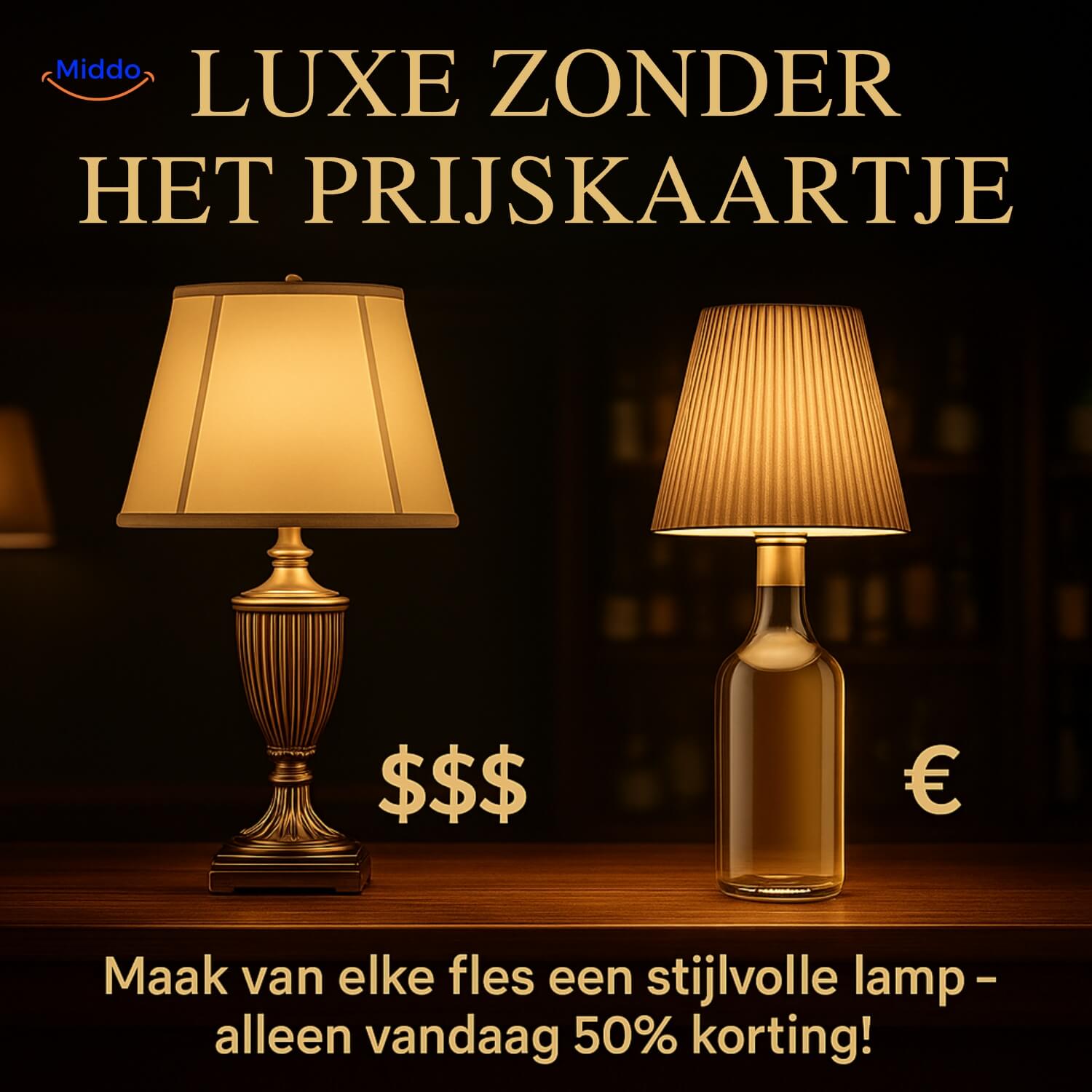 LumaGlow Flaschenlampe | Verwandle jede Flasche in ein faszinierendes Lichtspiel!