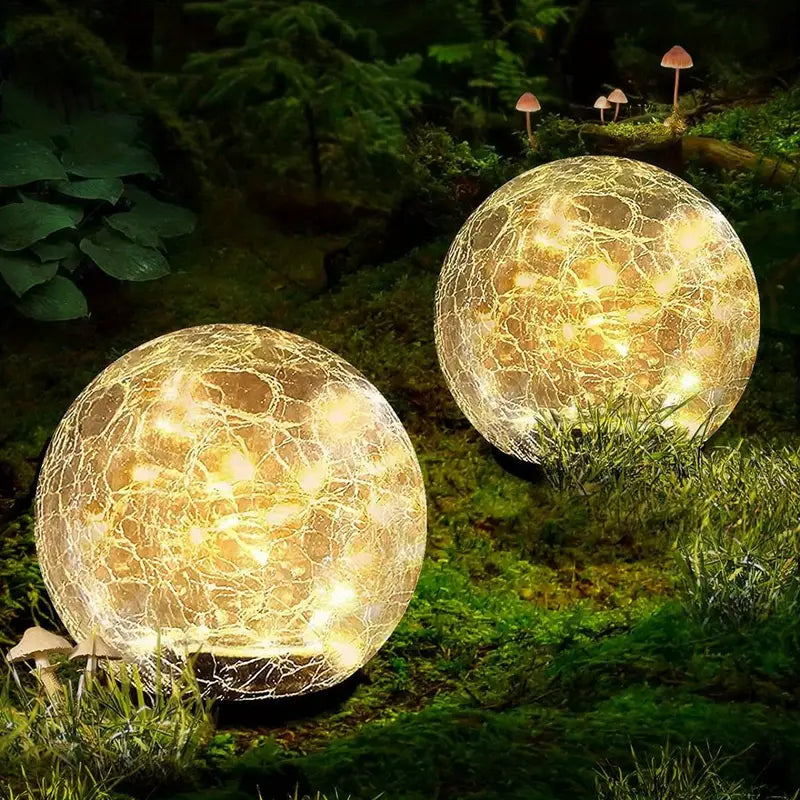 LuminaraBeam | Solarbetriebene Gartenkugel-Lampe im eleganten Design