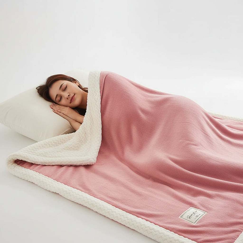 CozyLuxe Fleece-Decken – Weiche Winterdecke aus hochwertigem Polyester für Wärme und Komfort
