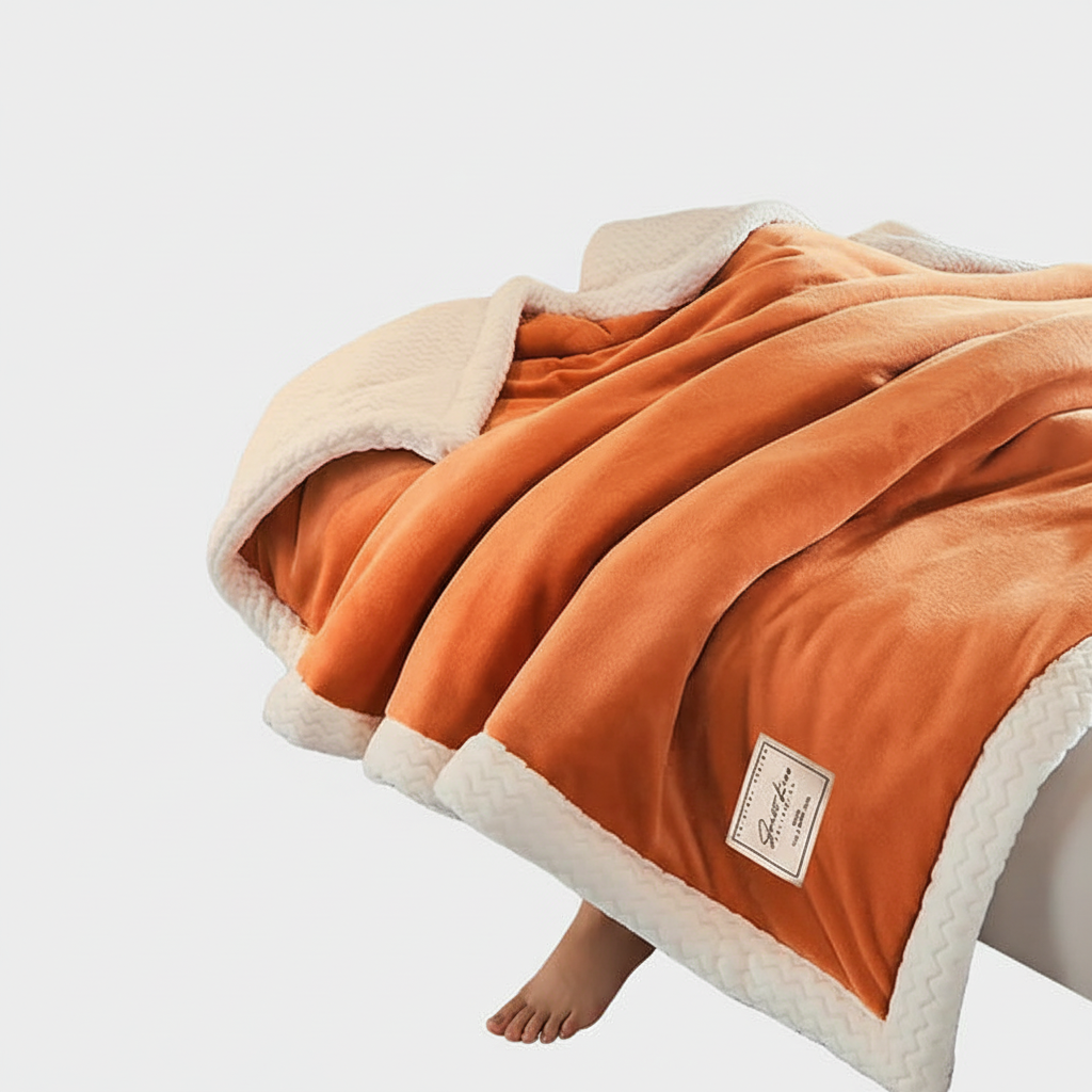 CozyLuxe Fleece-Decken – Weiche Winterdecke aus hochwertigem Polyester für Wärme und Komfort
