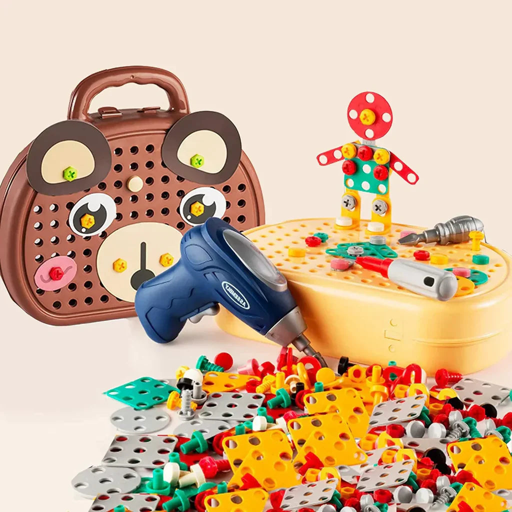 CraftMate - Montessori Werkzeugkiste für kreative Kinder
