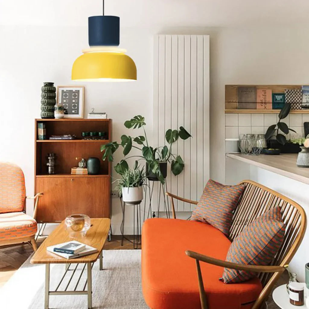 Lucie Farbblock Nordic Pendelleuchte