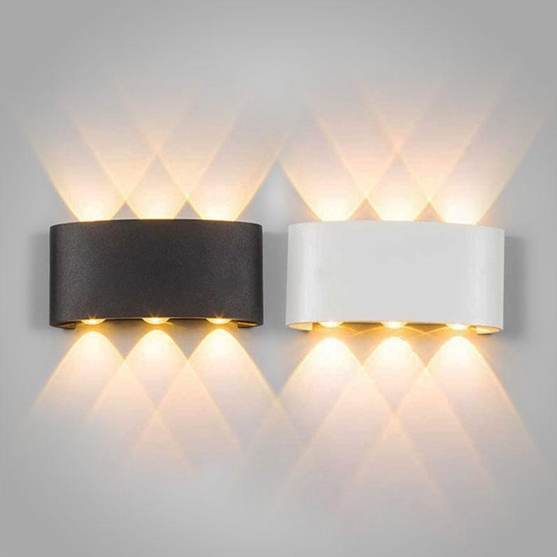 Moderne LED-Wandlampe Wasserdicht Für Innen und Außen