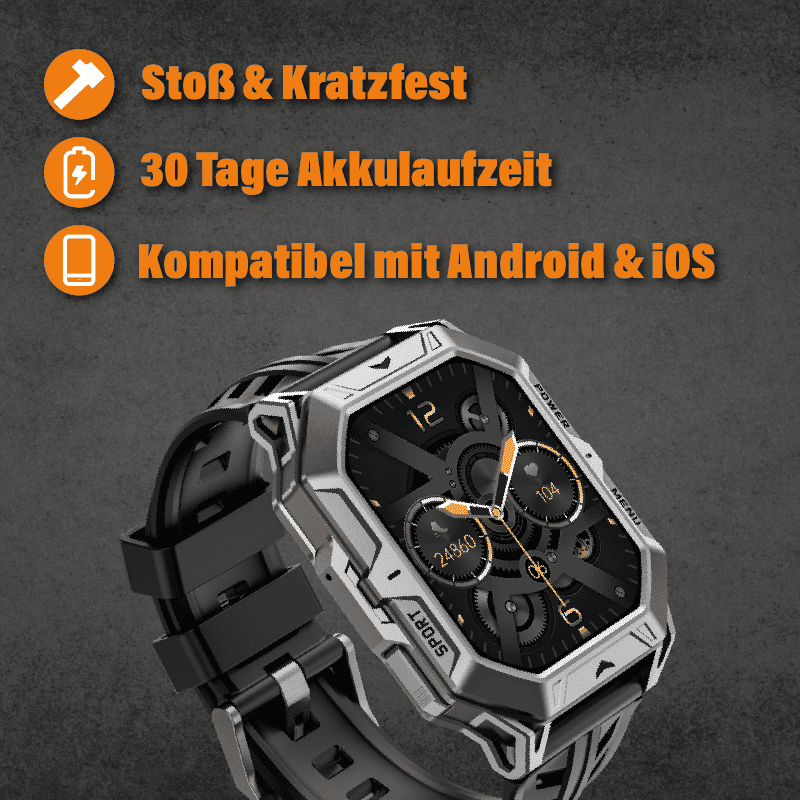 SmartFusion 2-in-1 Smartwatch | Innovation am Handgelenk
