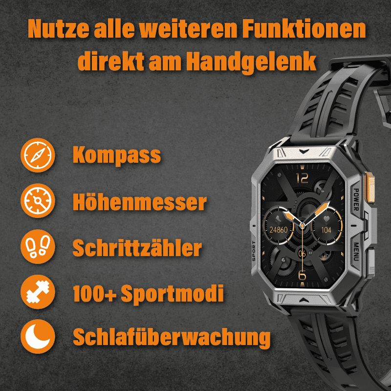 SmartFusion 2-in-1 Smartwatch | Innovation am Handgelenk